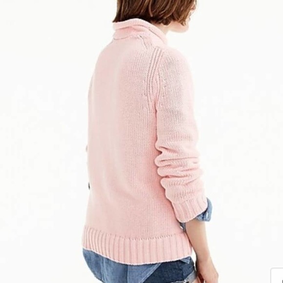 J. Crew Sweater XS Pink 1988 Rollneck Long Sleeve Pullover - Picture 4 of 14